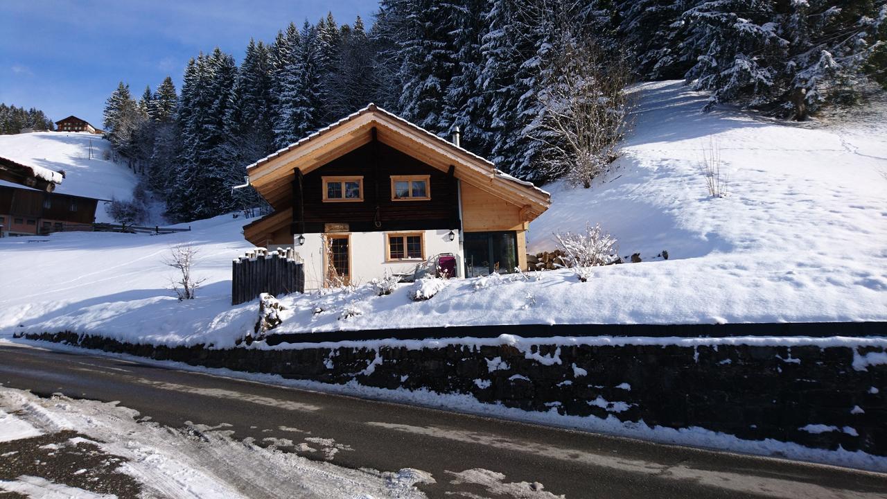 Chalet Giisstalli Apartman Adelboden Kültér fotó