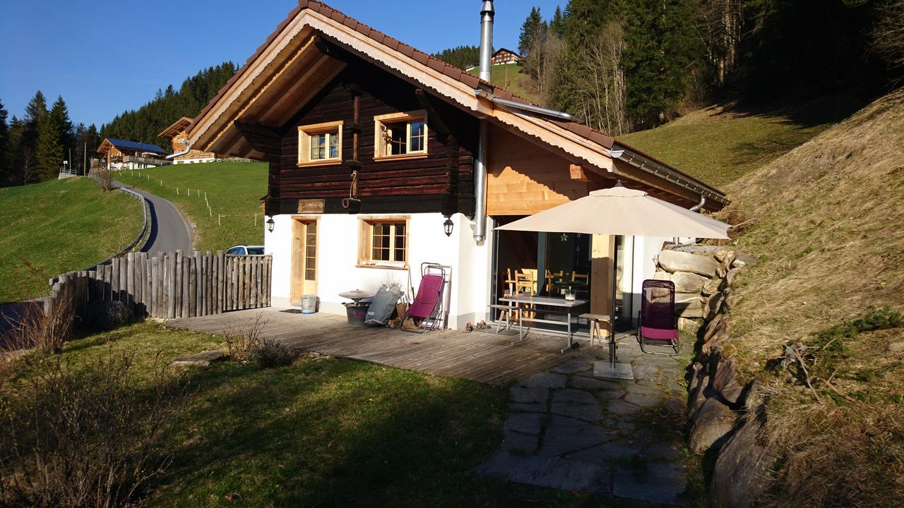 Chalet Giisstalli Apartman Adelboden Kültér fotó